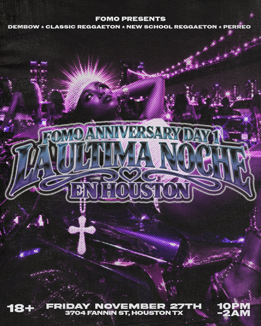 FOMO ANNIVERSARY DAY 1: LA ULTIMA NOCHE EN HOUSTON