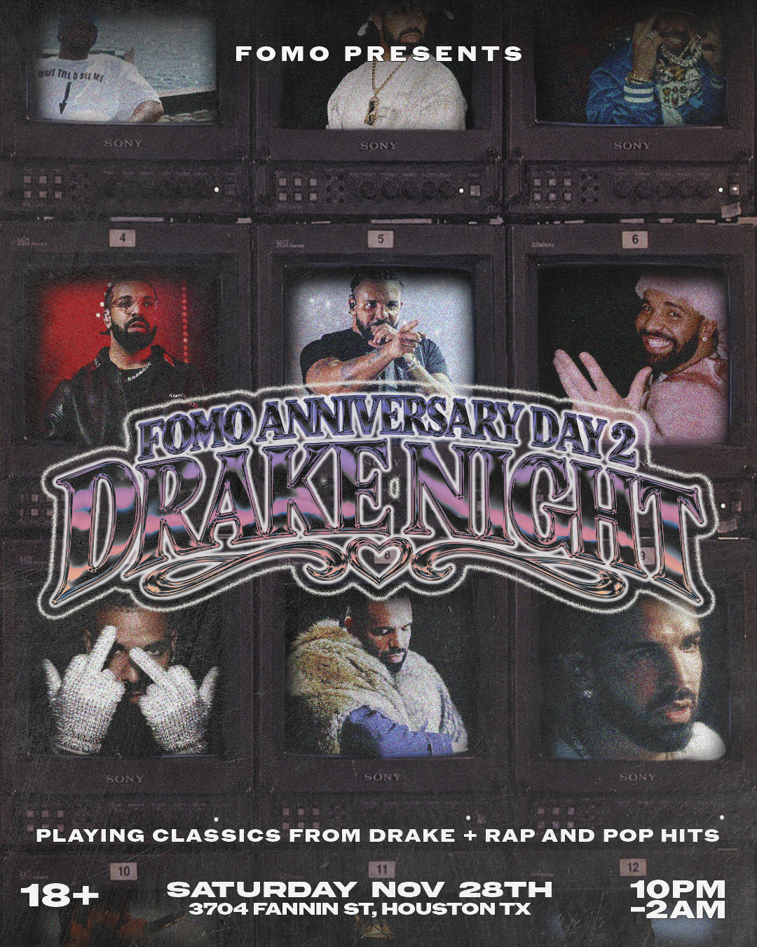 FOMO ANNIVERSARY DAY 2: DRAKE NIGHT