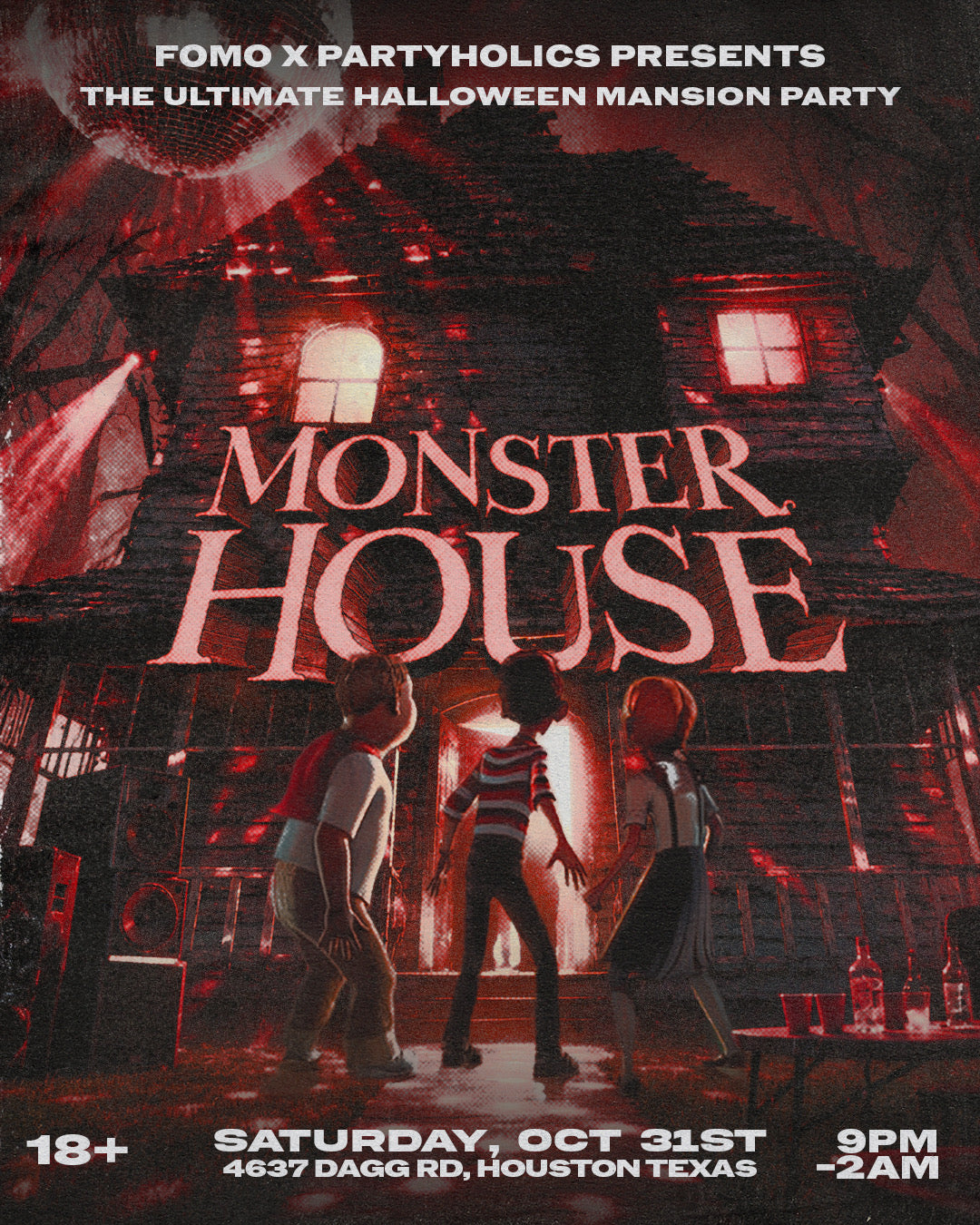 MONSTER HOUSE : HALLOWEEN MANSION PARTY